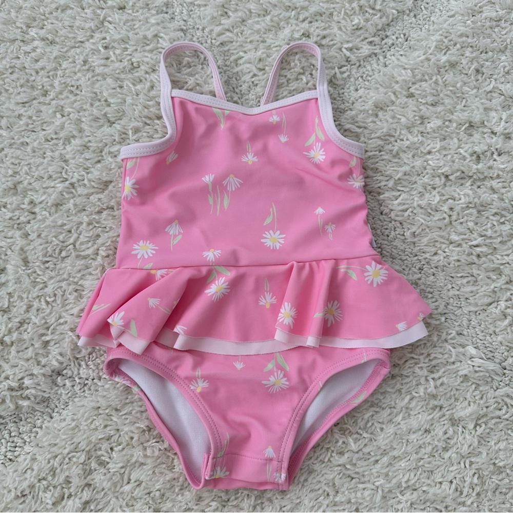 Gerber Baby Girls’ One-Piece Swimsuit